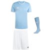 adidas entrada 26 trikotsatz farbe light blue white light blue