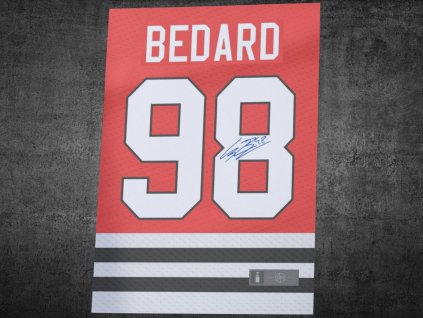 connor bedard chicago blackhaws plakát