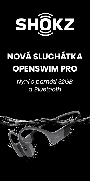 Sportovní sluchátka Shokz OpenSwim