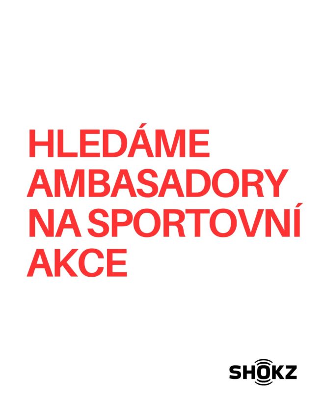 🎧 HLEDÁME AMBASADORY SHOKZ 🏃‍♀️🚴‍♂️ Rád/a běháš nebo jezdíš na kole? Pohybuješ se na sportovních akcích po ČR a chceš být...