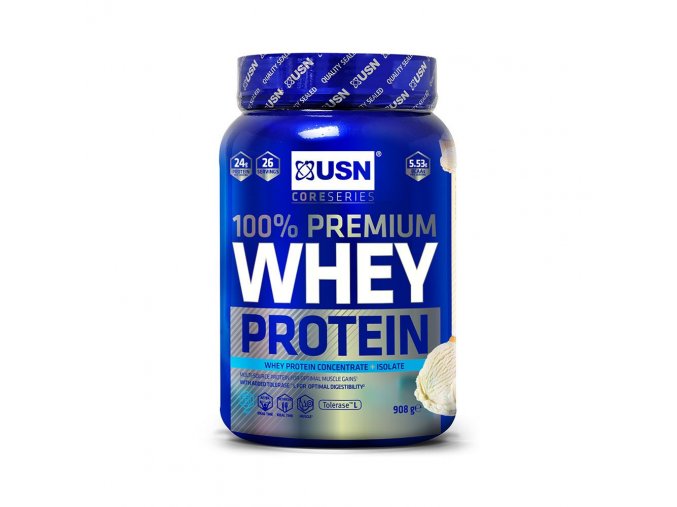 whey protein vanilka 908g