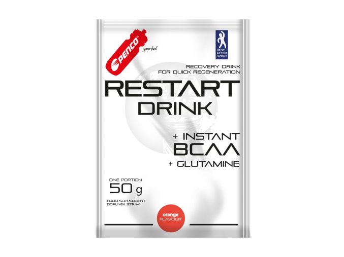 PENCO Regenerační nápoj RESTART DRINK 50g Pomeranč