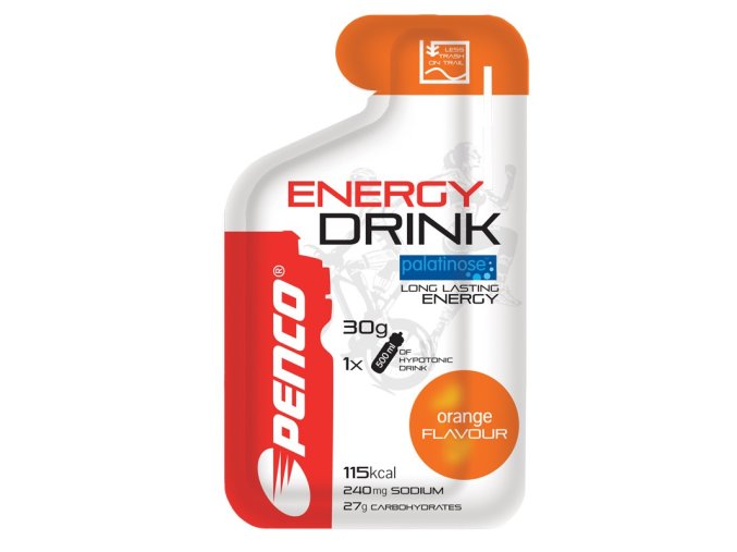 PENCO ENERGY DRINK 30g Pomeranč 20 KS BOX