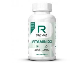 Reflex Nutrition Vitamin D3 100 kapslí