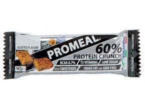 Volchem Promeal Protein Crunch Bar 60 % 40 g (Příchuť Kakao)