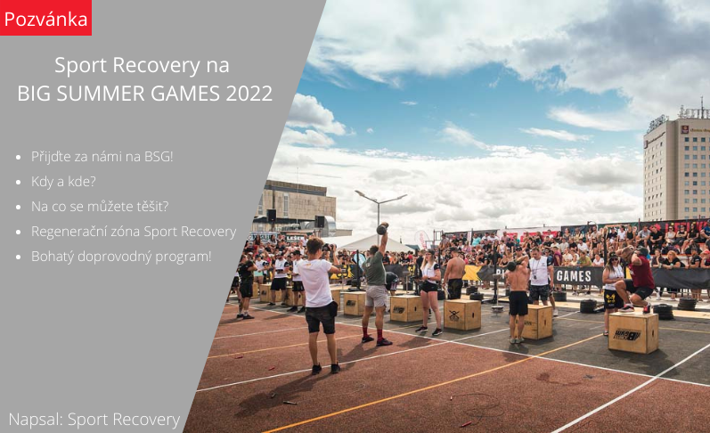 Sport Recovery na BIG SUMMER GAMES 2022!