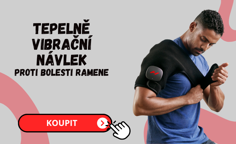Venom Tepelně vibrační přístroj na rameno pro masáž svalů