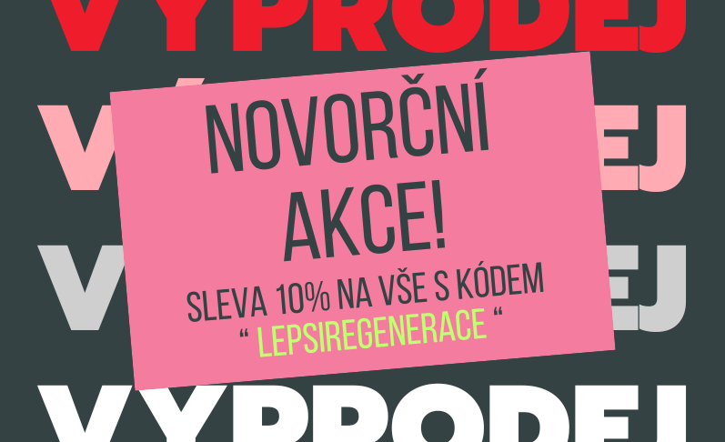novorční akce na Sport Recovery 10% na vše