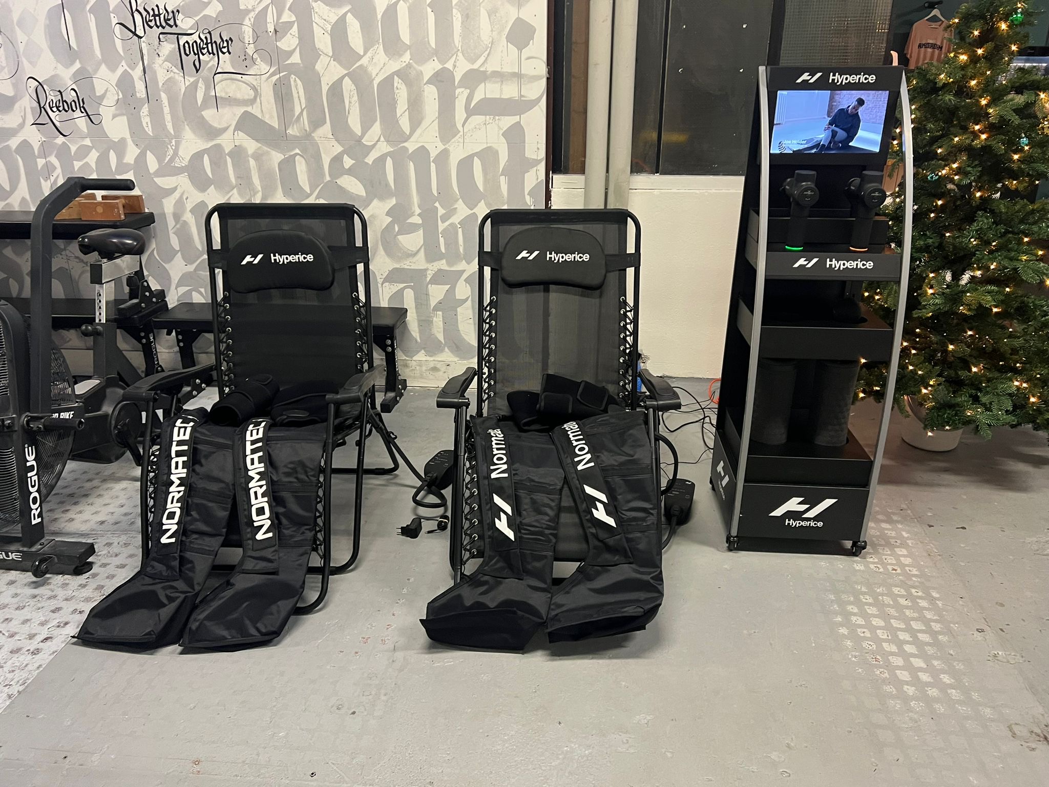 Recovery zóna v CrossFit boxu