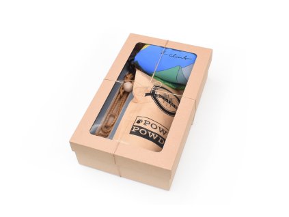 Dárkové tréninkové balení (Barva hangboardu Hnědošedá)