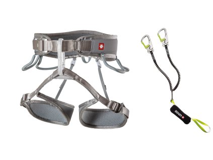 VIA FERRATA TWIST SET (Velikost XS-M, Barva Grey)