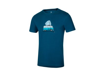 CLASSIC T Men BUS-STONE (Pohlavi M, Velikost S, Barva Blue Ink)