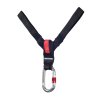 V-Carabiner (Velikost M-L, Barva Black / Red)