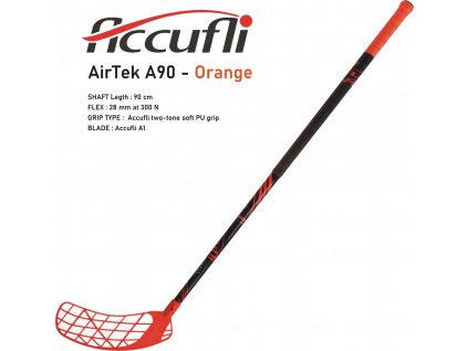 Accufli florbalova hokerjka AirTek A90 Orange