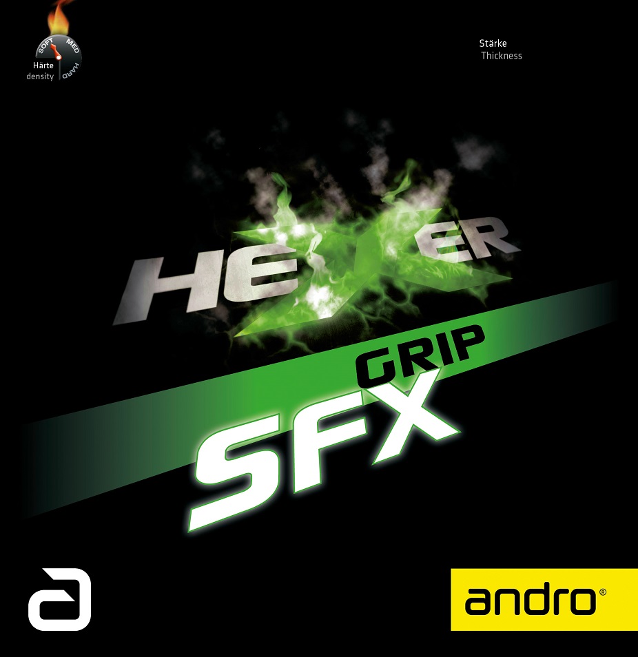 Recenze na potahy andro Hexer Grip a Powergrip ve verzích SFX!