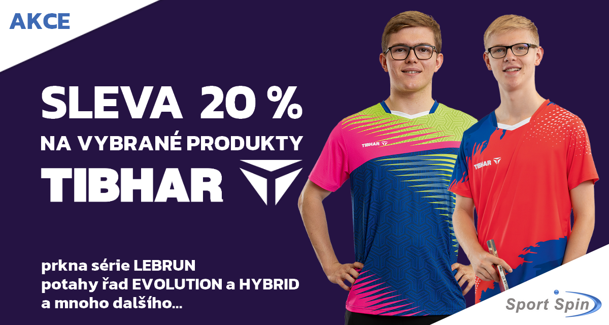 Dlouhodobě zlevněné produkty značky Tibhar!
