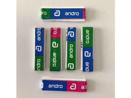 Ochranná páska ANDRO na jednu pálku Colors