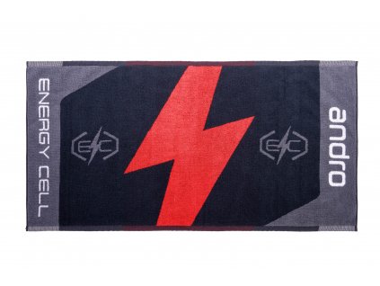 630 021 064 andro Towel Energy Cell M black red 72dpi