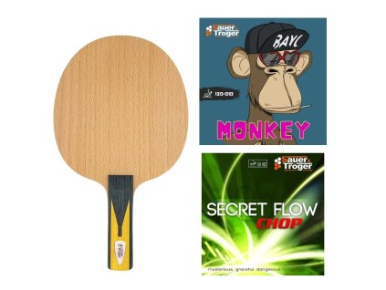 Tischtennis Lange Noppe Bundle Sauer Troeger Monkey Banana Secret Flow