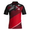 andro shirt Ataxa black red 300 021 230 unisex 1 front
