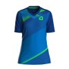 andro shirt Ataxa blue green 300 021 203 women 1 front