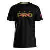 andro t shirt Tylos black neon yellow 300 021 234 unisex 1 front