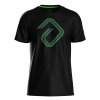 andro t shirt alpha T black green 300 021 012 unisex 1 front