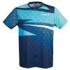 Corner TT Shirt Navyblue Turquoise 01