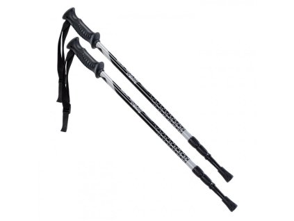 Hi-Tec Lapland trekové hole matt black/grey
