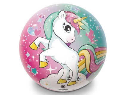 Gumový potištěný míč UNICORN 230 mm