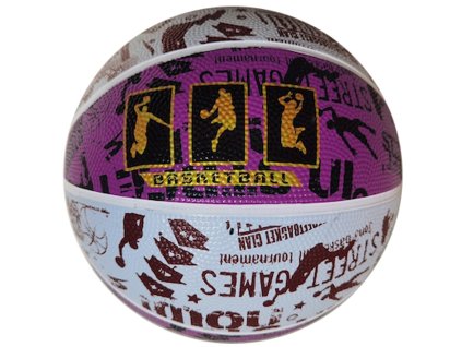 KUBIsport Basketbalový míč s potiskem vel. 5 G2104K