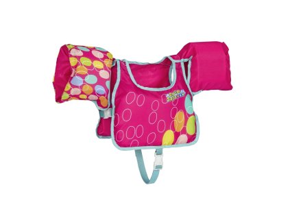 Bestway 32174 plavecká vesta s rukávky růžová 19-30 kg