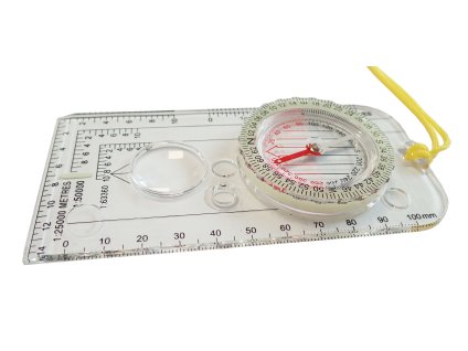 KUBIsport SBU01K buzola speciál s průhlednou destičkou 126 x 60 mm