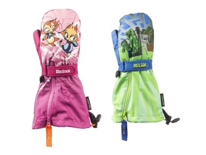Relax DUMBO dětské lyžařské rukavice/palčáky