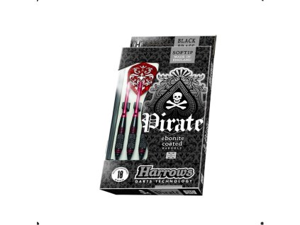HARROWS SOFT PIRATE šipky s plastovými hroty