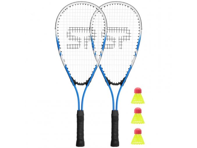 Spokey BUGY Sada na speed badminton - 2 x raketa, 3 x míček, obal