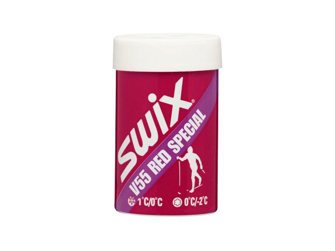 Swix V55 Červený Speciál stoupací vosk 45g