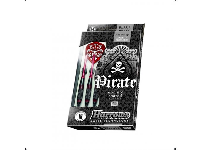 HARROWS SOFT PIRATE šipky s plastovými hroty