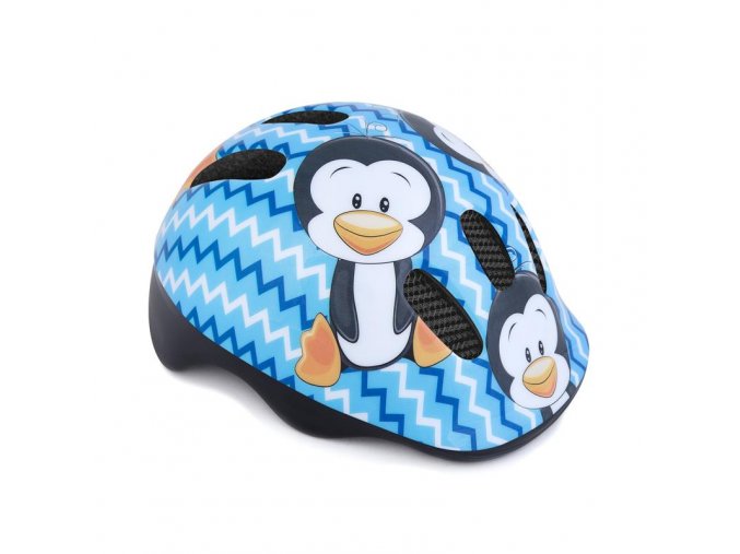 Spokey PENGUIN Dětská cyklistická přilba 44-48 cm