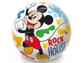 Gumový potištěný míč Mickey Mouse