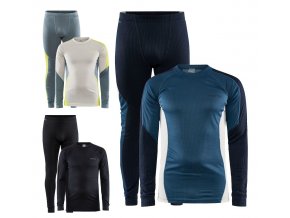 CRAFT CORE Dry Baselayer Set 1909707 pánské termoprádlo (funkční triko a kalhoty)