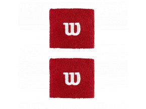 Wilson Wristband W Red sportovní potítka