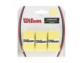 Wilson Pro Overgrip Yellow 3 ks tenisové omotávky