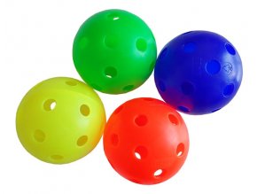 Florbalový míček necertifikovaný barevný
