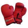 Acra BR10/1 Boxerské rukavice PU kůže červené