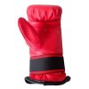 Acra BR812/1 Boxerské rukavice tréninkové pytlovky červené