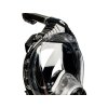 Acra M61032 Šnorchlovací maska, černá, celoobličejová