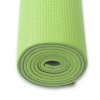 YOGA MAT DVOUVRSTVÁ, protiskluz.povrch, zeleno/šedá