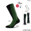WSM 620 zelené vlněné ponožky