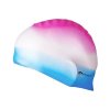 ABSTRACT-Plavecká čepice silikonová růžovo-bílo-modrá	